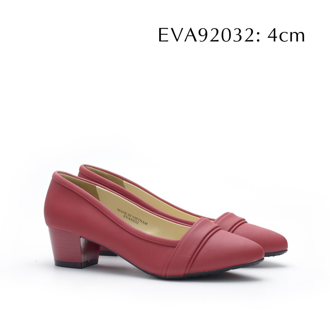 Giày nữ công sở đế vuông EVA92032